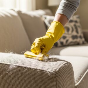 How to Get Pet Hair Out of Upholstery Fast